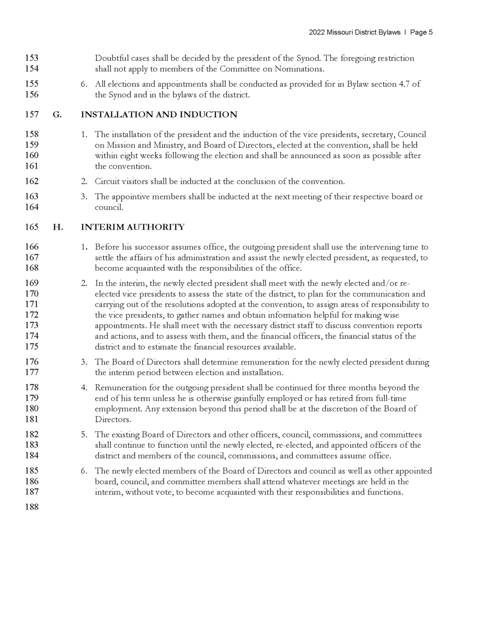 Missouri District Bylaws — Missouri District — The Lutheran Church ...